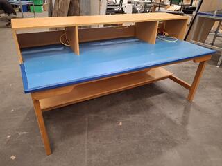 Workbench With Integrated Powerboard