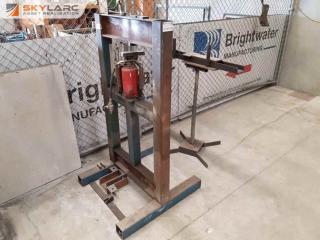 Home Made Workshop Press and Stand