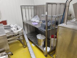 Large Stainless Shelf Trolley