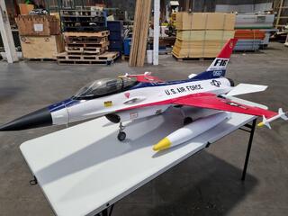 F-16 Radio Control Flyable Scale Model