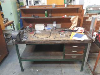 Heavy Duty Workbench with Vice