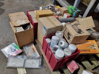 Pallet of Assorted Air, Oil, Lube, Filters
