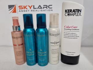 Assorted Kerastase & Keratin Complex Hair Care Products