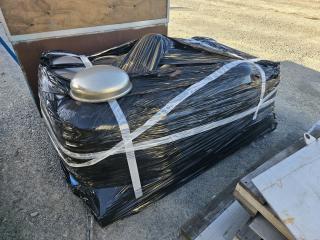 Pallet of Stainless End Caps