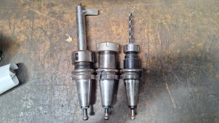 3 x BT40 Tool Holders