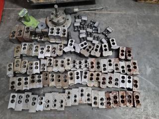 Assorted Lathe Chuck Jaws & More