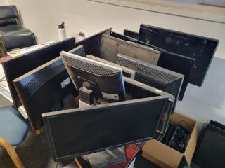 13x Assorted LCD Computer Monitors