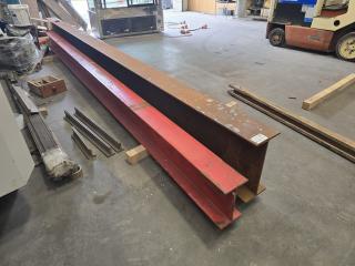 2 x Large I Beams