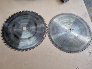 2 x 350mm Saw Blades