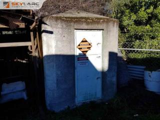 Dangerous Goods Shed and Contents