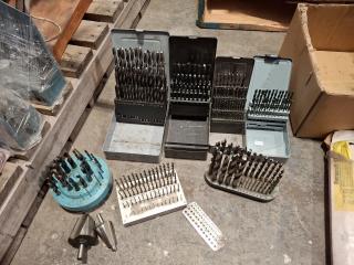 Lot of Various Sizes Drill Bits 