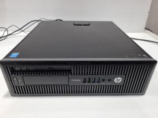 HP Compaq ProDesk 600 G1 SFF Desktop Computer w/ Core i5 & Windows 10 Pro