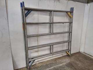 2 Oldfields Aluminium Scaffolding Tower Frames - 1.9 Metre Wide