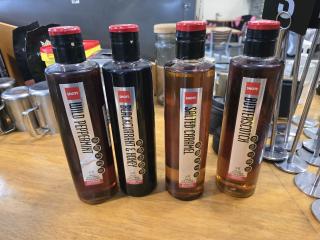 4 Bottles of Shott Coffee Flavours