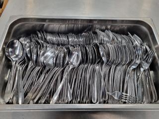 Stainless Steel Spoons & Forks, Bulk Lot