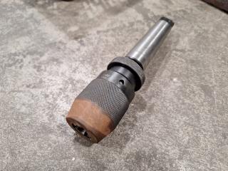 1-13mm JT6 Vertex Keyless Chuck on No.4 Morse Taper Tool Holder