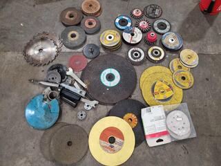 Assorted Grinding Wheels, Disks, Cut-Off Disks, Sanding Pads, More