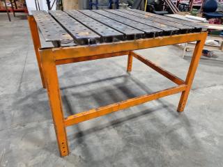 Custom Hravy Duty Steel Workshop Table