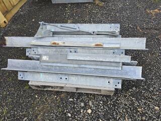 Pallet of Galvanized Steel Sections 