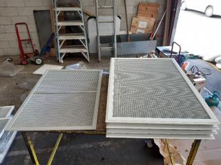 5 x Assorted Aluminum Vent Grilles