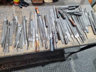 60+ Assorted Metal Hand Files