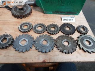 10 x Milling Machine Cutters