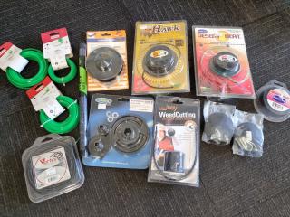 Assorted Replacement Trimmer Heads, Line & More