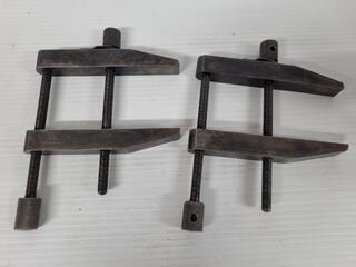 Vintage 1940's Engineers Parrallel Clamps by Moore & Wright