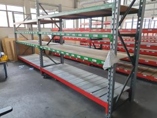 2 Bays of Industrial Shelving / Pallet Racking