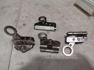 Rope grabs and fall arrest devices