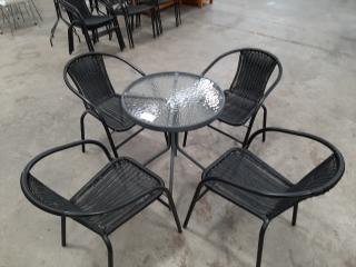 Outdoor Table and Chairs Set