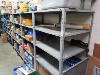 Large Steel Shelving Unit