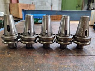 5x Rego-Fix Swiss Line BT40 Morse Taper Drill Holders