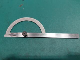 Vmade metal protractor with rule