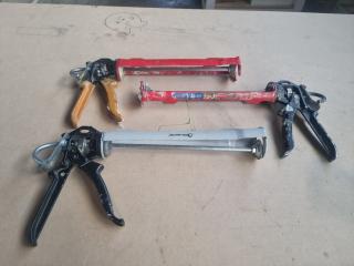 3 Assorted Caulking Guns