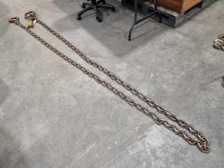 Single Leg Lifting Chain Assembly, 5.3 Ton Max Capacity