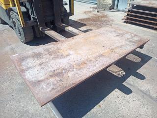 Large Plate Steel Pallet