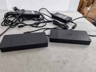 2x Dell WD19 USB-C 4K Docking Stations