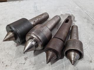 Lathe Live & Dead Centres w/ Tapered Shanks