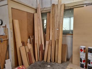 Large Lot of Assorted Timber Lengths