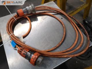 3-Phase Power Extension Cable, 6-Metre Length