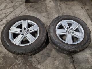 2x Volkswagen 18" SUV Alloy Wheels w/ Michelin Tyres