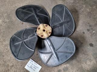 Plastic 700mm Industrial Fan Blade Assembly