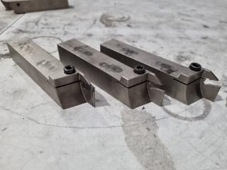 3x Iscar Indexable Grooving Tool Holders GHGR 25-3