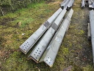 Pallet Lot Galvanized Angle Irons 200x200x13mm