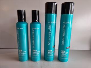 4 Matrix Total Results High Amplify Hair Styling Products 