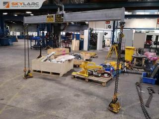 Industrial 2500kg Crane Horizontal Plate Steel Lifter