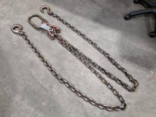 2-Leg Lifting Chain Assembly, 4.25 Ton Max Capacity