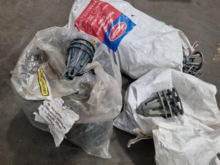 Bags of Plastic Rebar Bar Chairs