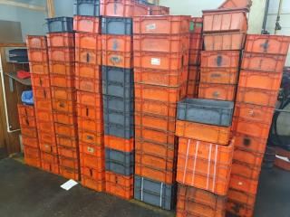 250 Stackable Plastic Workshop Storage Boxes